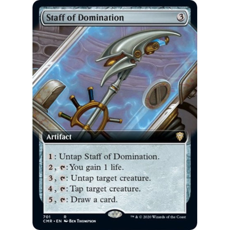 Staff of Domination (Extended Art) [Commander Legends]