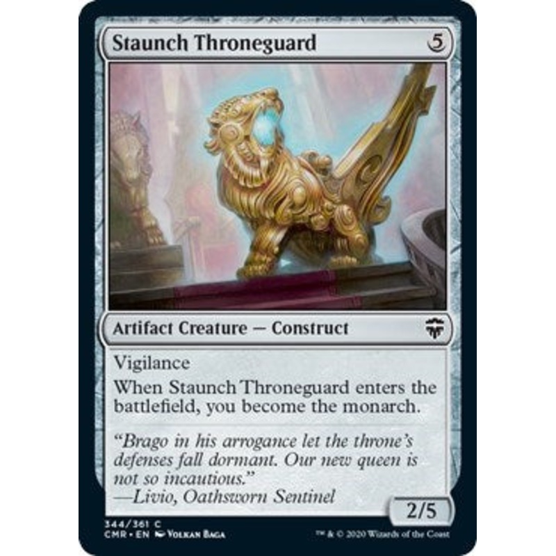 Staunch Throneguard [Commander Legends]