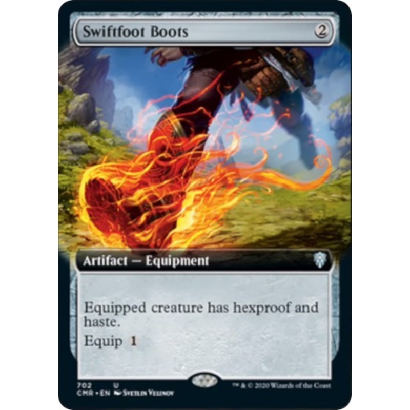 Swiftfoot Boots (Extended Art) [Commander Legends]