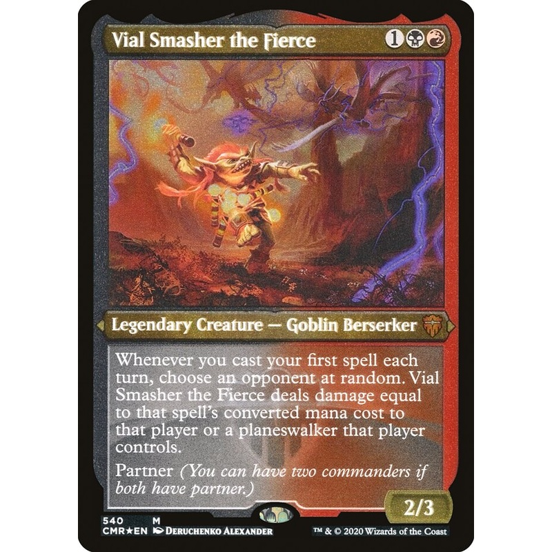 Vial Smasher the Fierce (Etched) [Commander Legends]