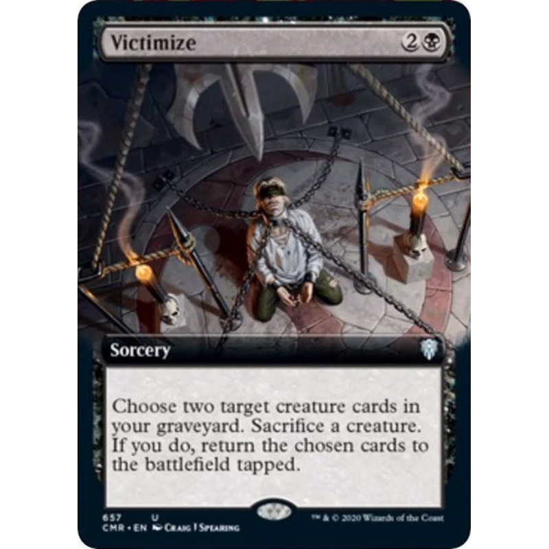Victimize (Extended Art) [Commander Legends]