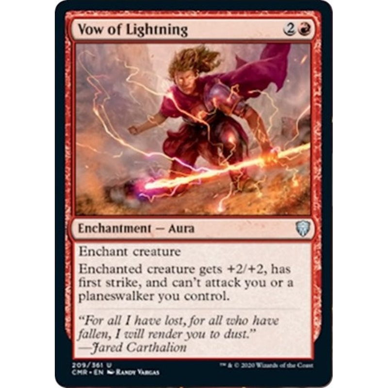 Vow of Lightning [Commander Legends]