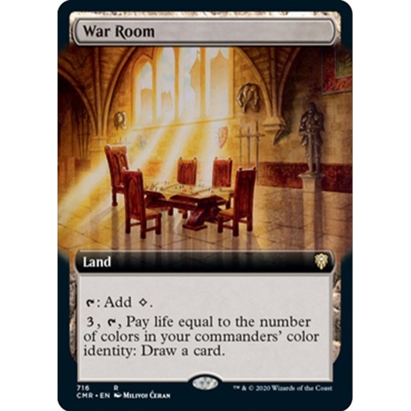 War Room (Extended Art) [Commander Legends]