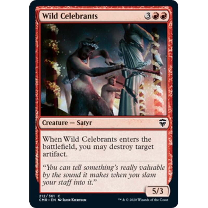 Wild Celebrants [Commander Legends]