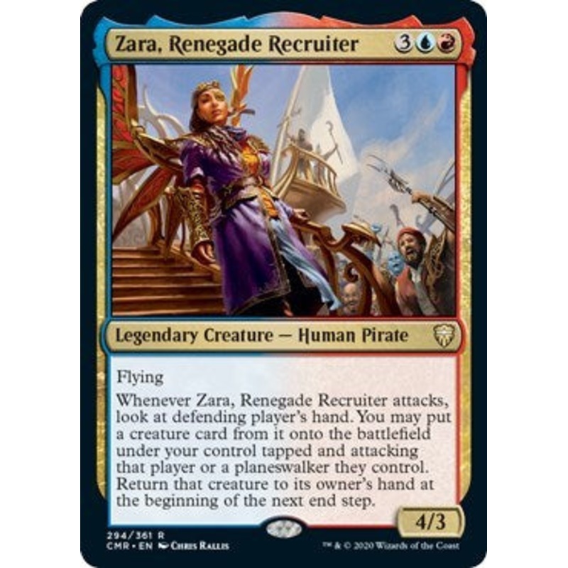 Zara, Renegade Recruiter [Commander Legends]