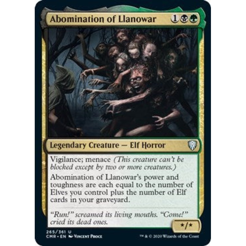 Abomination of Llanowar [Commander Legends]
