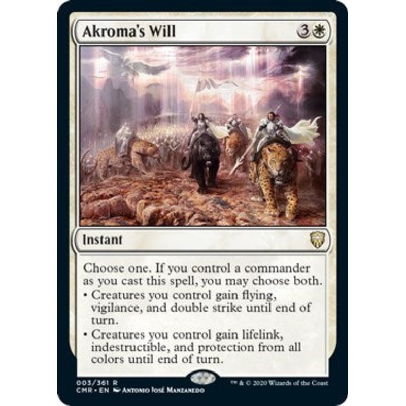 Akroma's Will [Commander Legends]