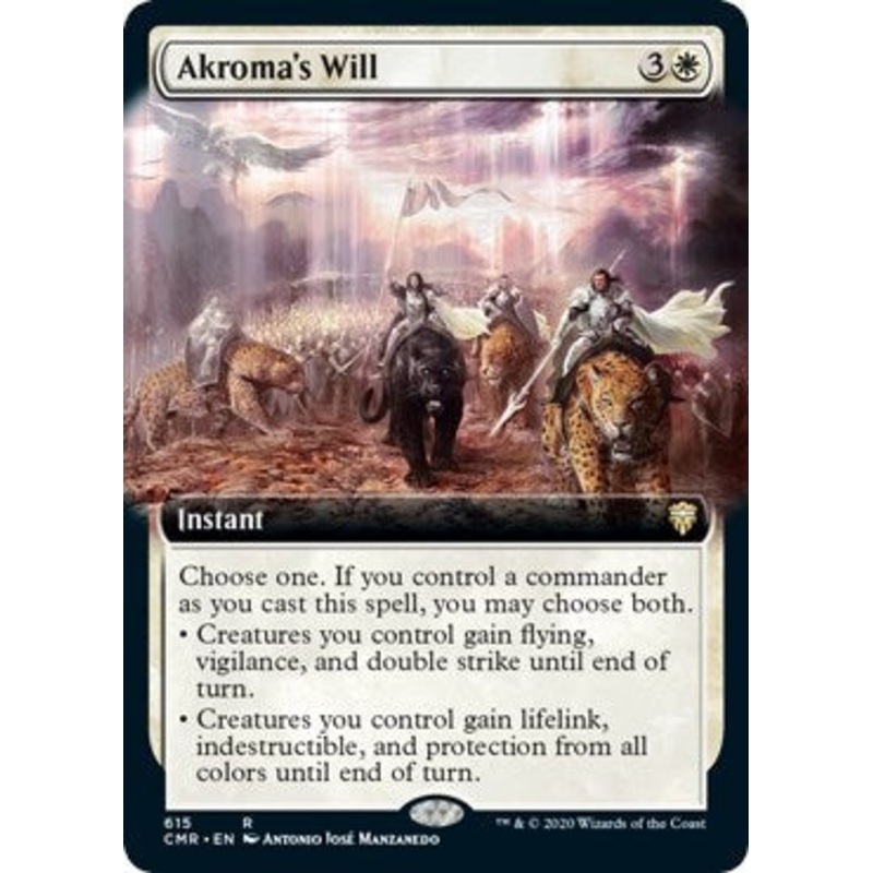 Akroma's Will (Extended Art) [Commander Legends]