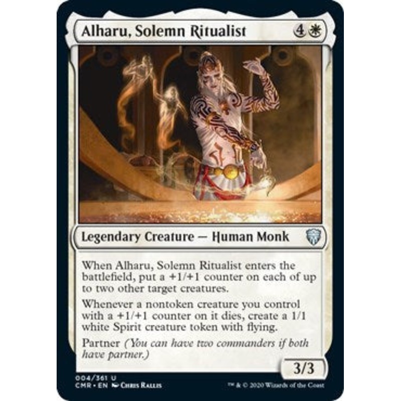 Alharu, Solemn Ritualist [Commander Legends]