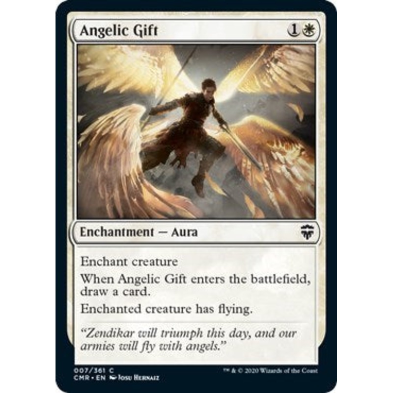 Angelic Gift [Commander Legends]