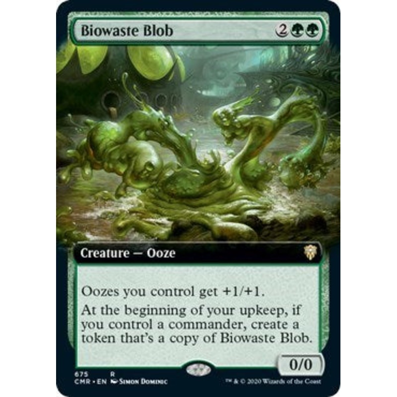 Biowaste Blob (Extended Art) [Commander Legends]