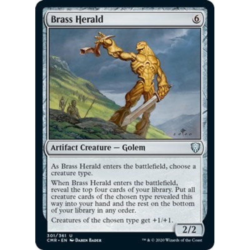Brass Herald [Commander Legends]