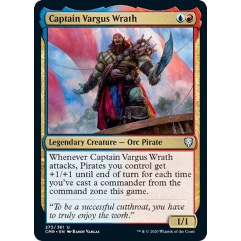 Captain Vargus Wrath [Commander Legends]