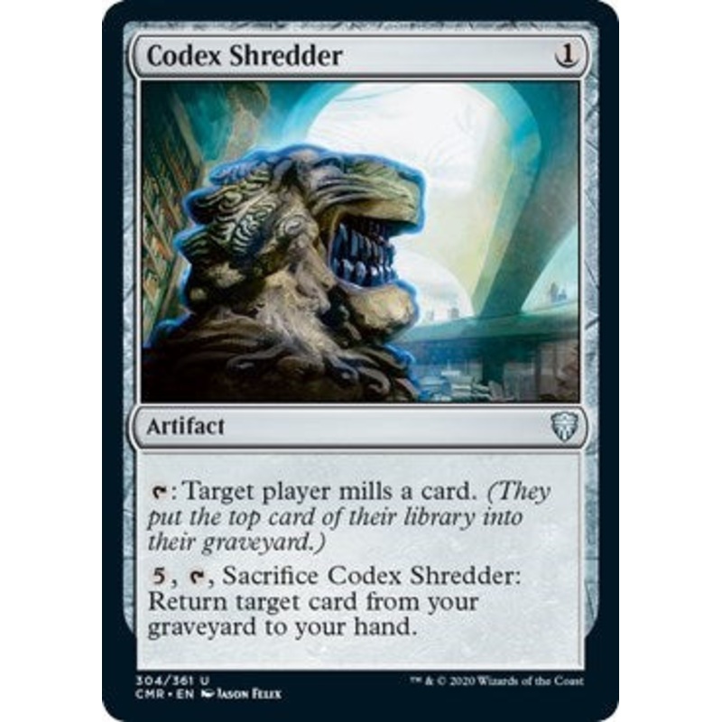 Codex Shredder [Commander Legends]