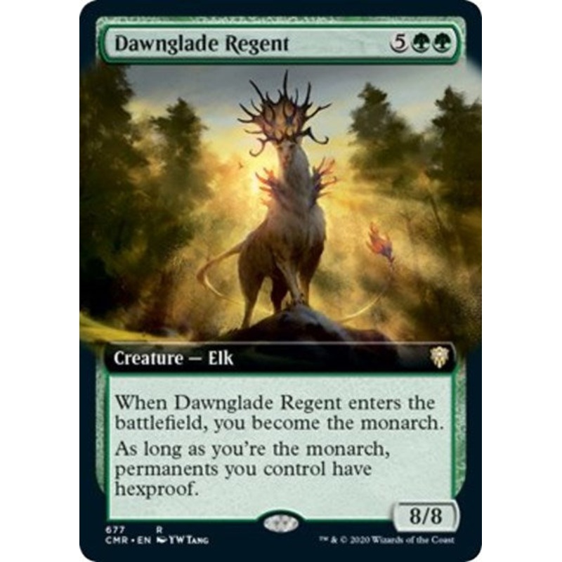 Dawnglade Regent (Extended Art) [Commander Legends]
