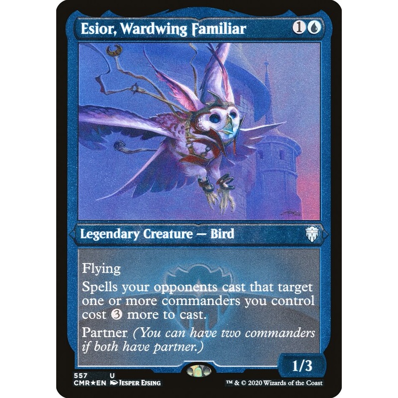 Esior, Wardwing Familiar (Etched) [Commander Legends]