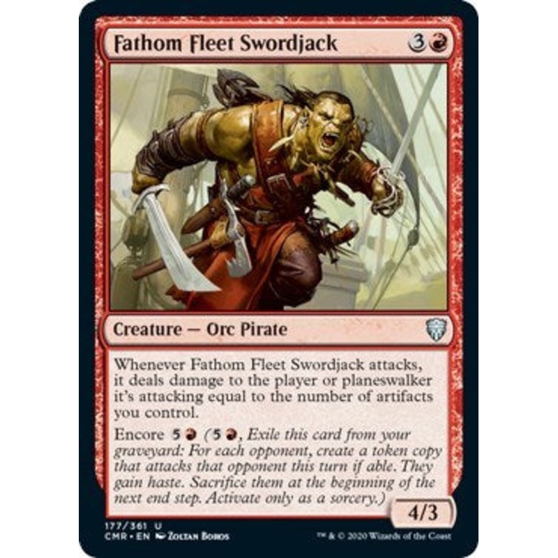 Fathom Fleet Swordjack [Commander Legends]