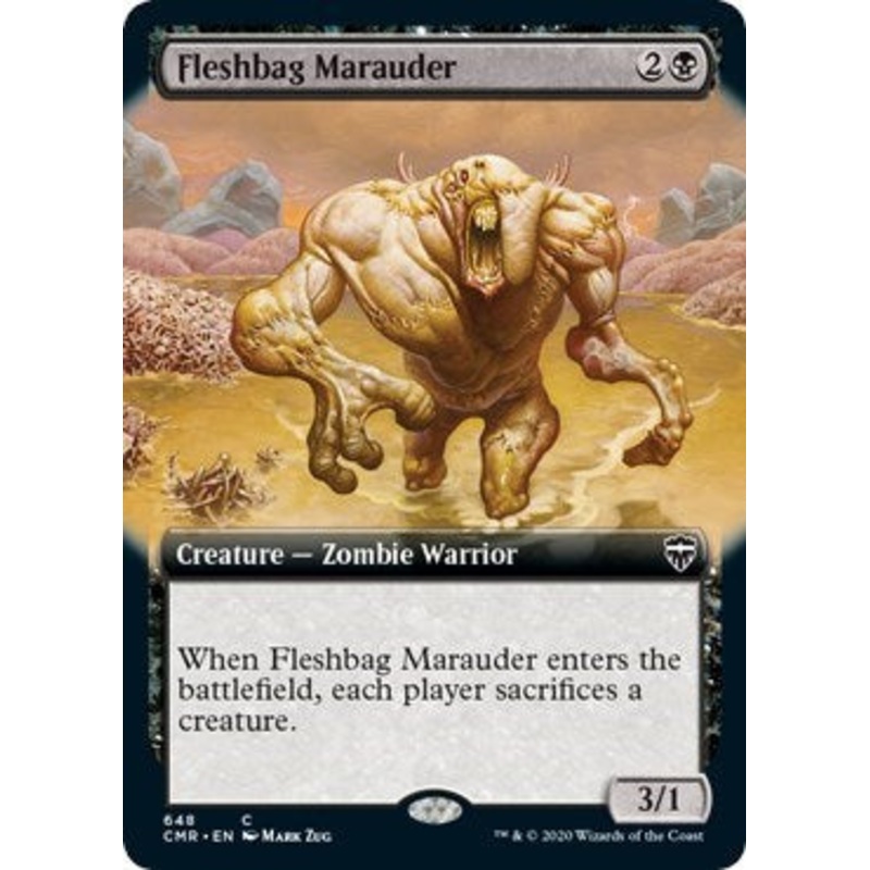 Fleshbag Marauder (Extended Art) [Commander Legends]