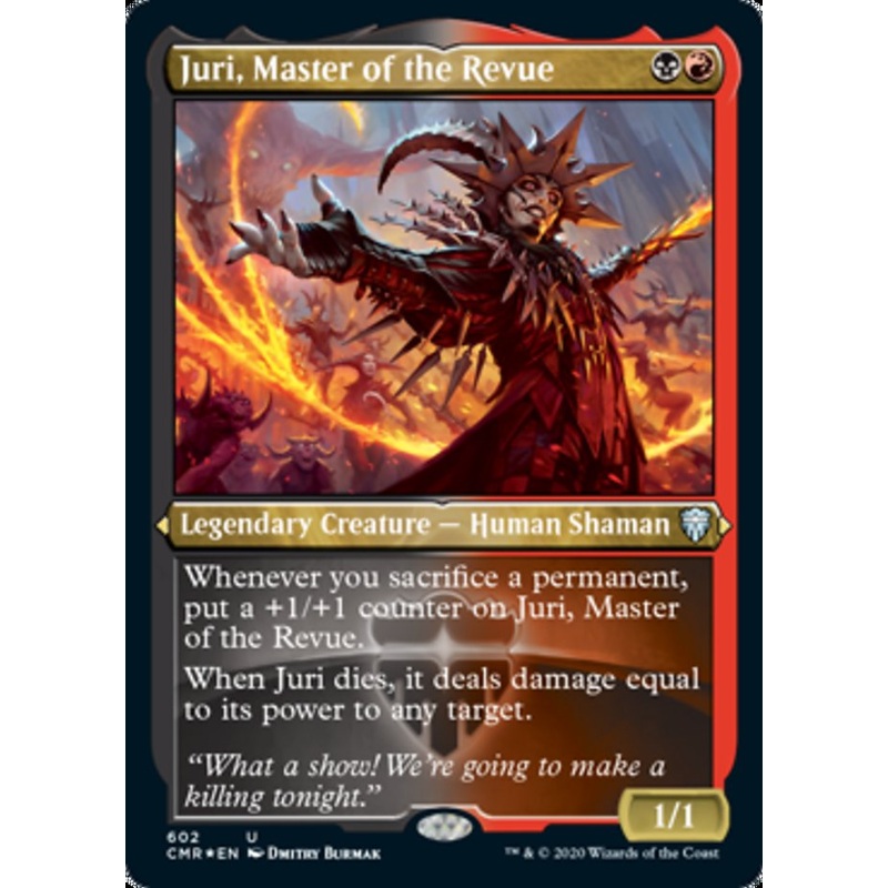 Juri, Master of the Revue (Etched) [Commander Legends]