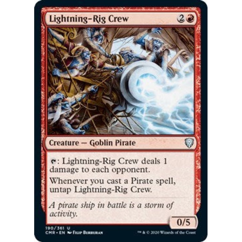 Lightning-Rig Crew [Commander Legends]