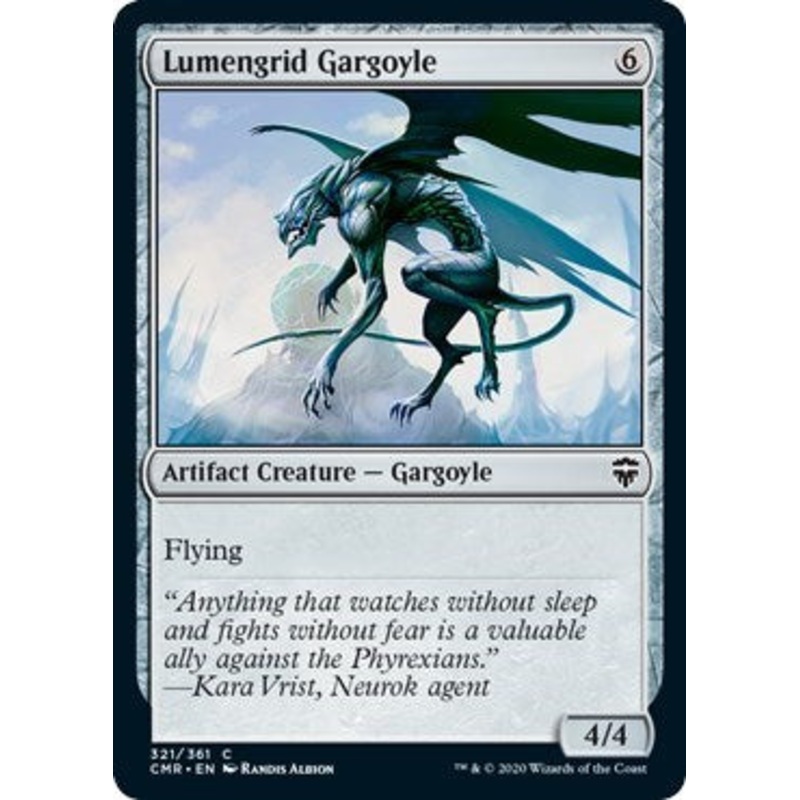 Lumengrid Gargoyle [Commander Legends]