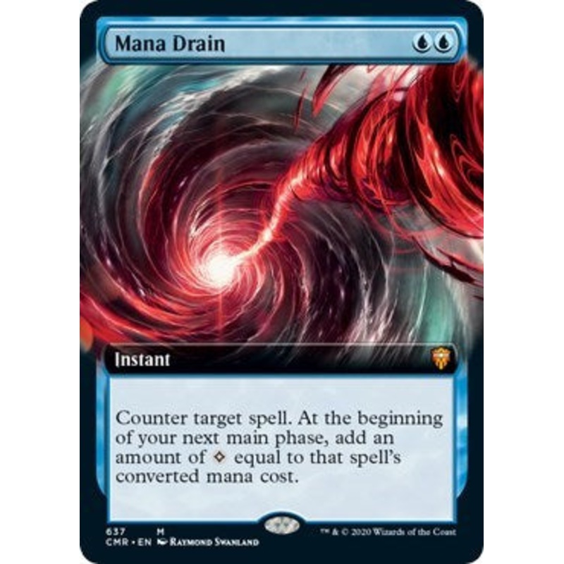 Mana Drain (Extended Art) [Commander Legends]
