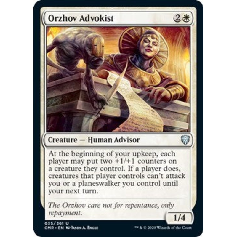 Orzhov Advokist [Commander Legends]