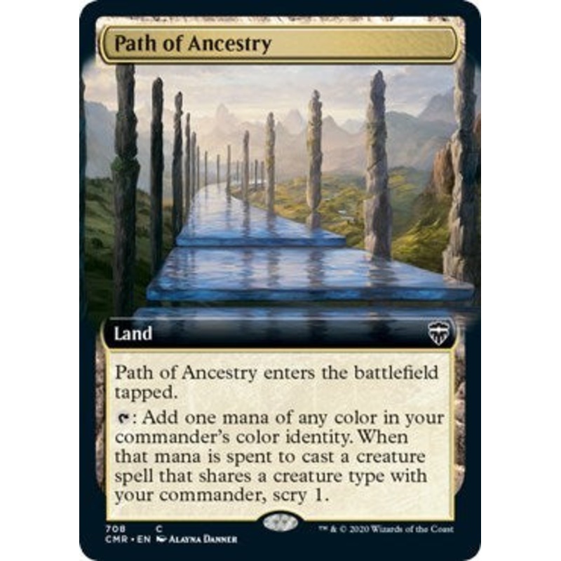 Path of Ancestry (Extended Art) [Commander Legends]