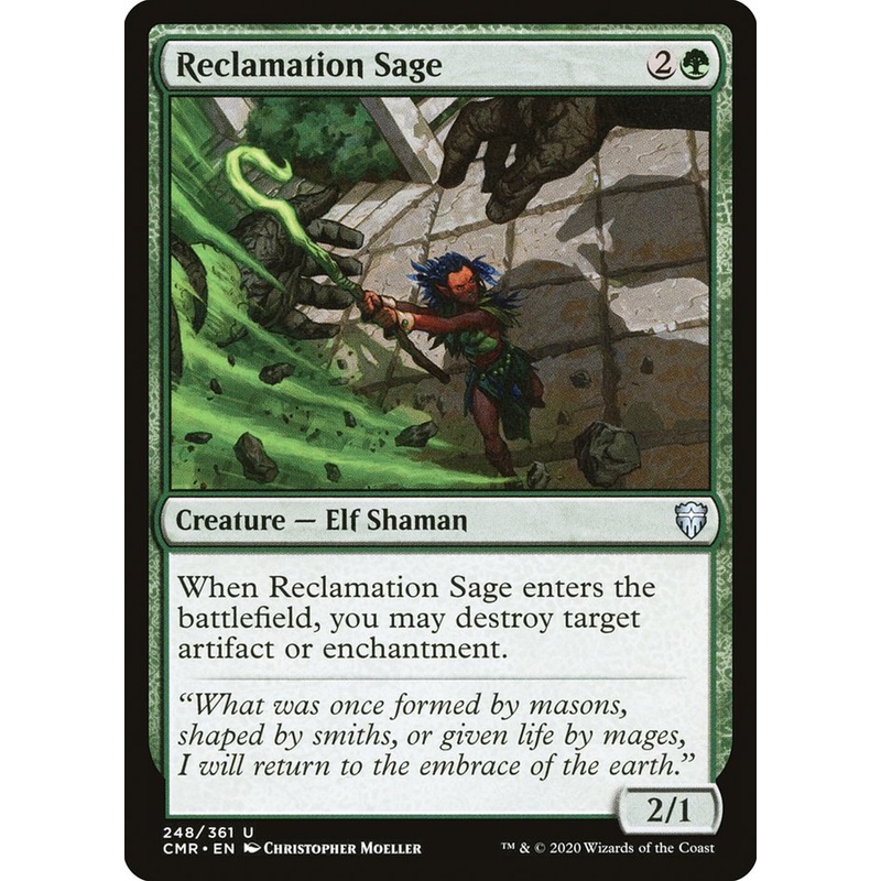 Reclamation Sage (248) [Commander Legends]