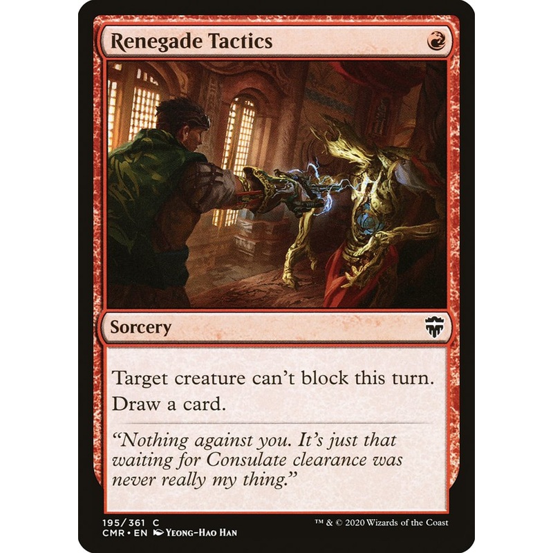 Renegade Tactics [Commander Legends]