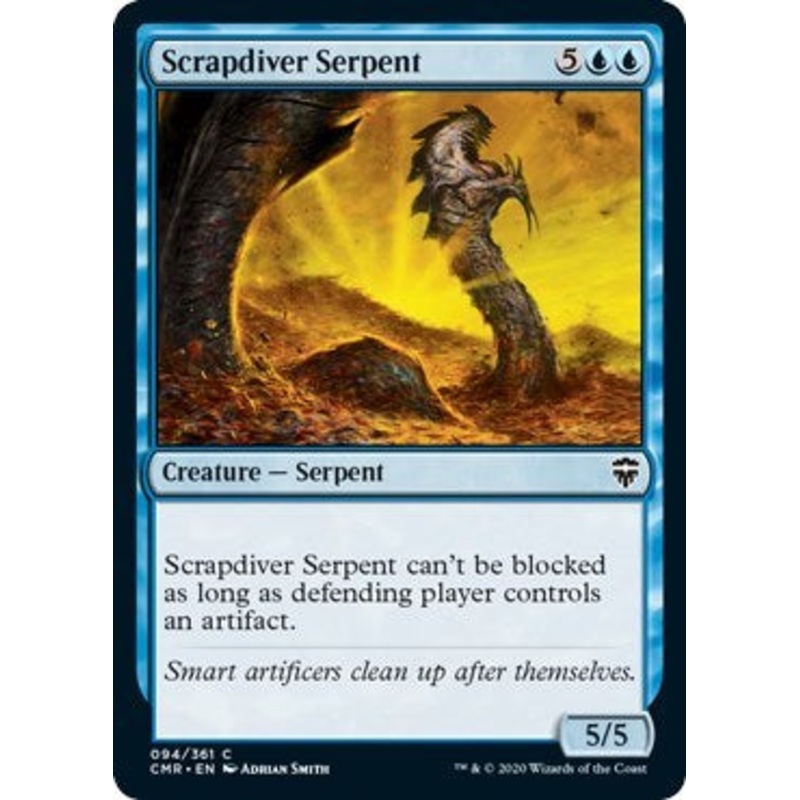 Scrapdiver Serpent [Commander Legends]
