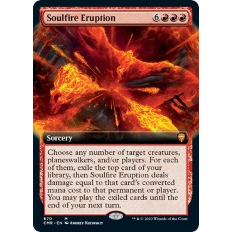 Soulfire Eruption (Extended Art) [Commander Legends]