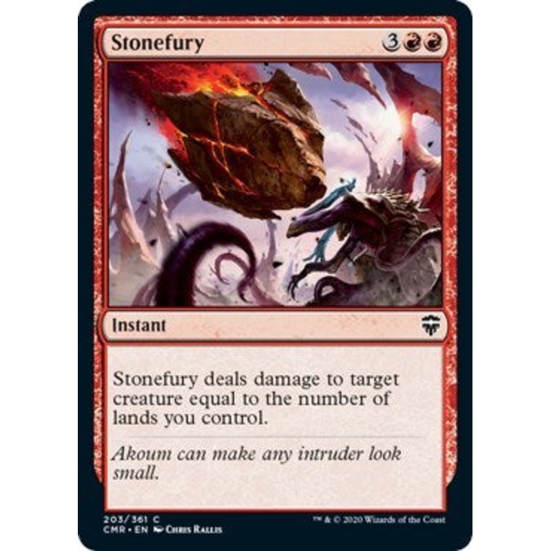 Stonefury [Commander Legends]
