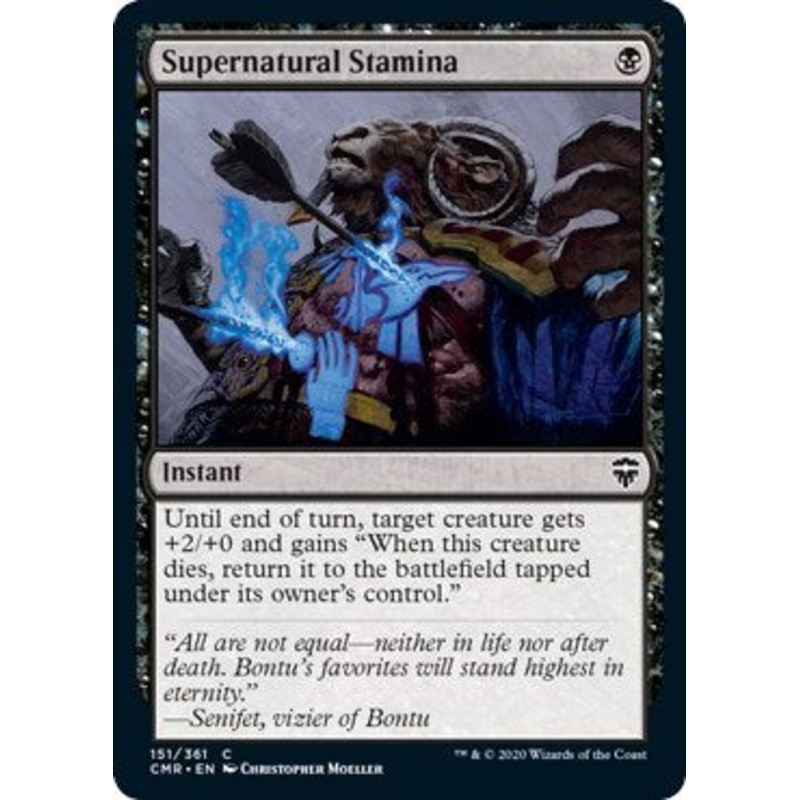 Supernatural Stamina [Commander Legends]