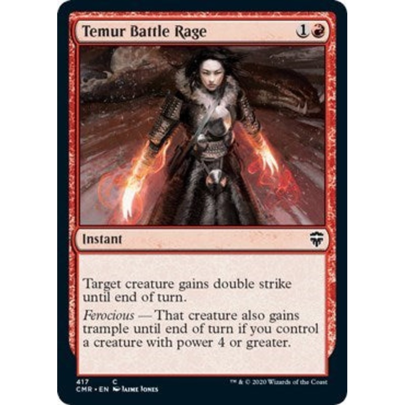 Temur Battle Rage [Commander Legends]