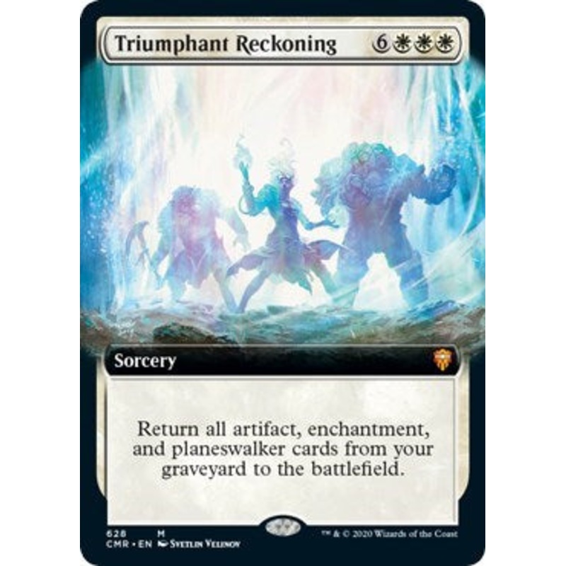 Triumphant Reckoning (Extended Art) [Commander Legends]