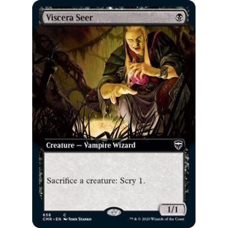 Viscera Seer (Extended Art) [Commander Legends]