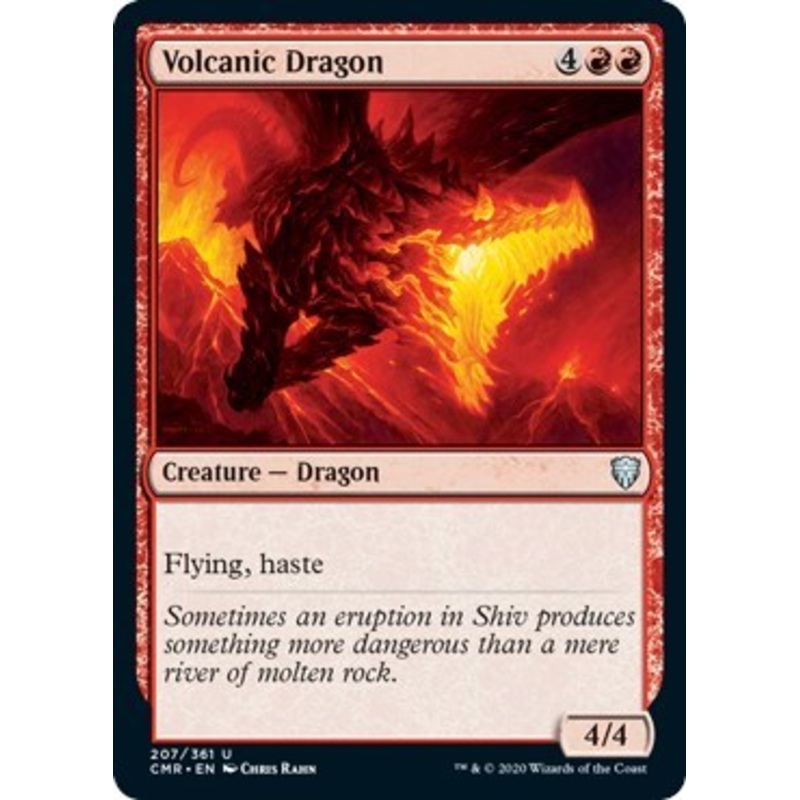 Volcanic Dragon [Commander Legends]