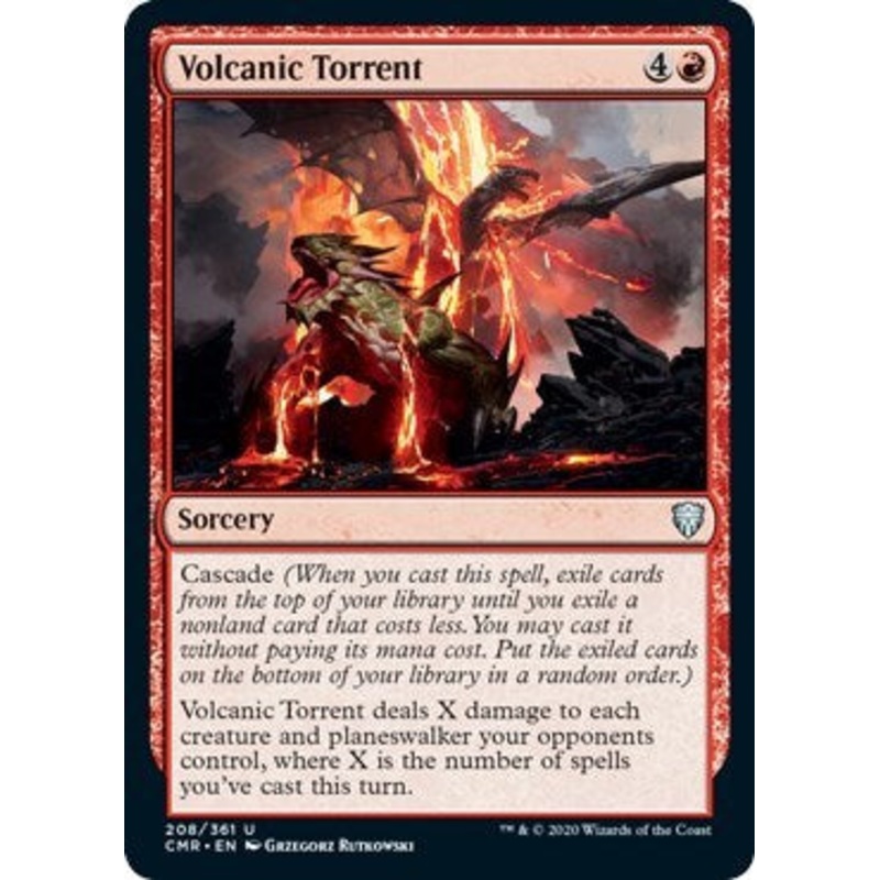 Volcanic Torrent [Commander Legends]