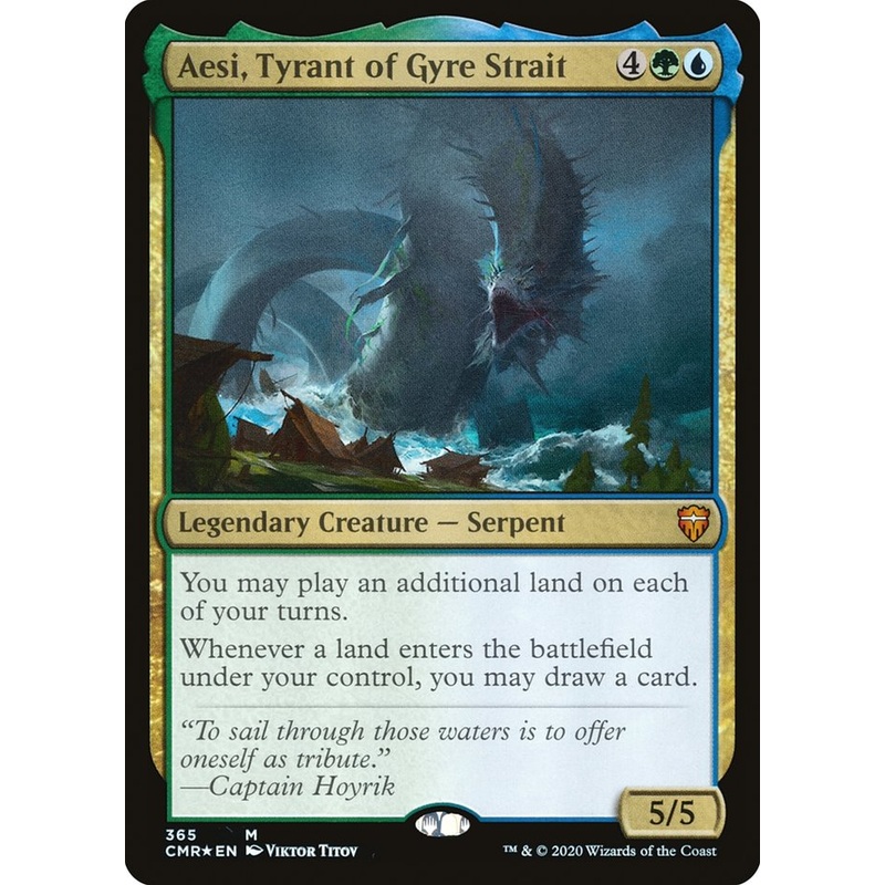 Aesi, Tyrant of Gyre Strait [Commander Legends]
