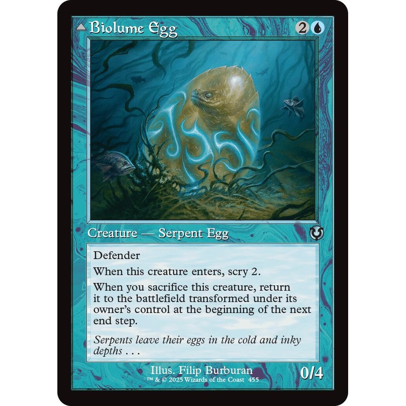 Biolume Egg // Biolume Serpent (Retro Frame) [Innistrad Remastered]