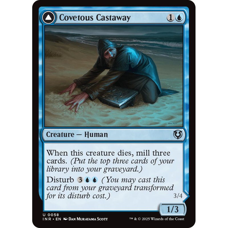 Covetous Castaway // Ghostly Castigator [Innistrad Remastered]