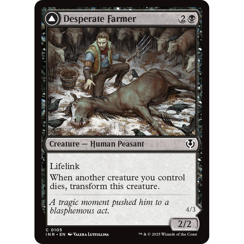Desperate Farmer // Depraved Harvester [Innistrad Remastered]