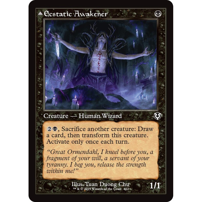 Ecstatic Awakener // Awoken Demon (Retro Frame) [Innistrad Remastered]