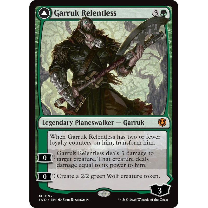 Garruk Relentless // Garruk, the Veil-Cursed [Innistrad Remastered]