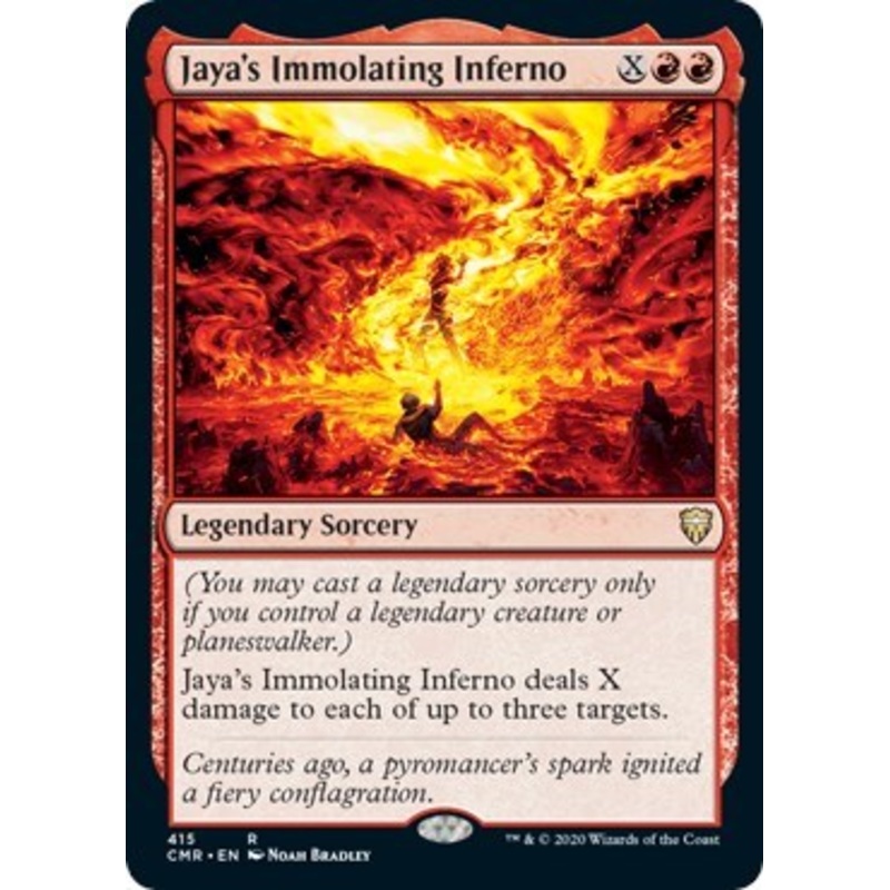 Jaya's Immolating Inferno [Commander Legends]