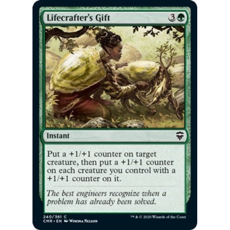 Lifecrafter's Gift [Commander Legends]