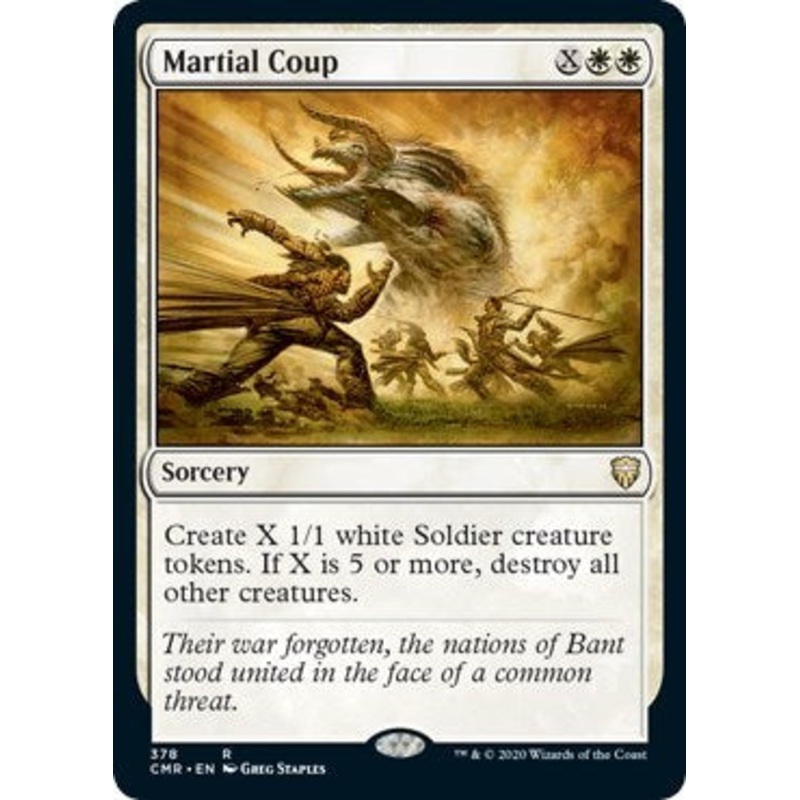 Martial Coup [Commander Legends]