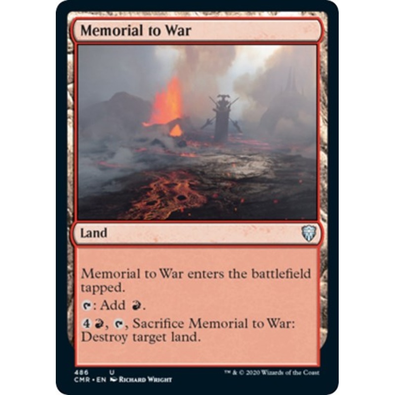 Memorial to War [Commander Legends]