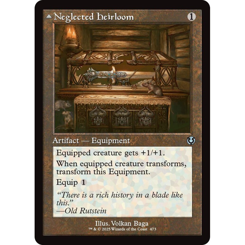 Neglected Heirloom (Retro Frame) [Innistrad Remastered]